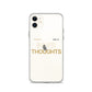 Inner Thoughts iPhone Case