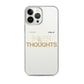 Inner Thoughts iPhone Case