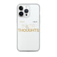 Inner Thoughts iPhone Case